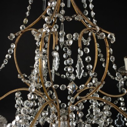 Chandelier Glass Italy XX Century