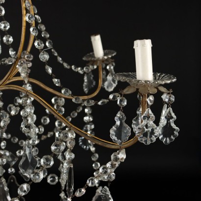 Chandelier Glass Italy XX Century