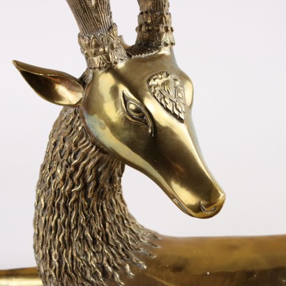 Deer Brass Sarreid Hollywood Regency Europe 1970s