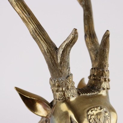 Deer Brass Sarreid Hollywood Regency Europe 1970s