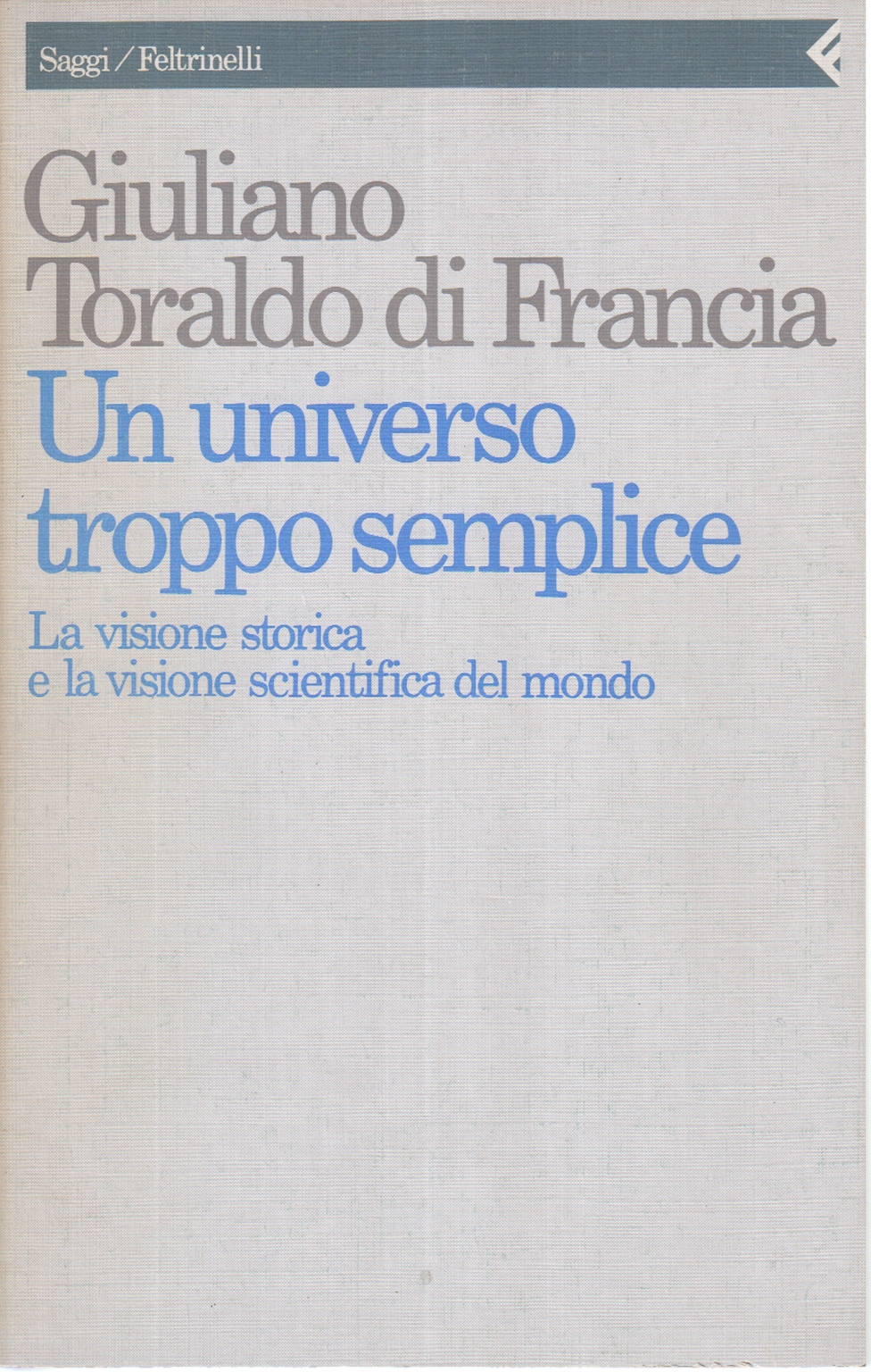 Un universo troppo semplice