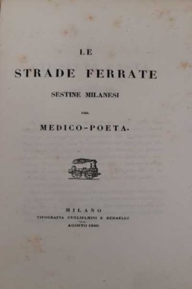 Les chemins de fer. Sestine del% milanais, Les chemins de fer. Sestine del% milanais, Les chemins de fer. Sestine del% milanais, Les chemins de fer. Sestine del% milanais, Les chemins de fer. Sextuplés milanais de%