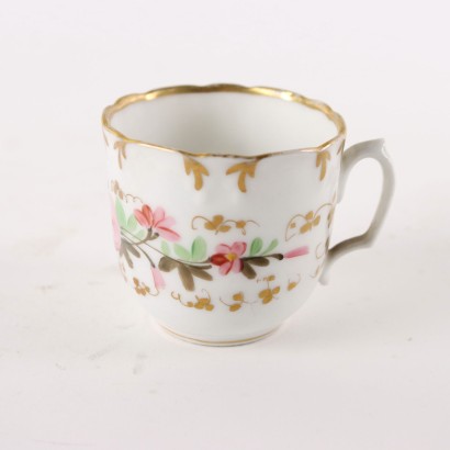 antiques, ceramics, ceramic antiques, ancient ceramics, ancient Italian ceramics, antique ceramics, neoclassical ceramics, 19th century ceramics, Porcelain Tea and Coffee Service