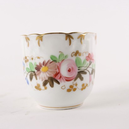 antiquités, céramiques, antiquités en céramique, céramiques anciennes, céramiques italiennes anciennes, céramiques anciennes, céramiques néoclassiques, céramiques du XIXe siècle, Service à thé et café en porcelaine