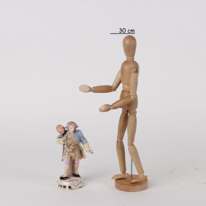 antigüedades, cerámica, antigüedades de cerámica, cerámica antigua, cerámica antigua italiana, cerámica antigua, cerámica neoclásica, cerámica del siglo XIX, figura de porcelana de Meissen