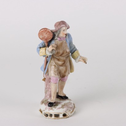 antigüedades, cerámica, antigüedades de cerámica, cerámica antigua, cerámica antigua italiana, cerámica antigua, cerámica neoclásica, cerámica del siglo XIX, figura de porcelana de Meissen