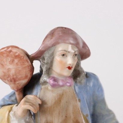 antigüedades, cerámica, antigüedades de cerámica, cerámica antigua, cerámica antigua italiana, cerámica antigua, cerámica neoclásica, cerámica del siglo XIX, figura de porcelana de Meissen