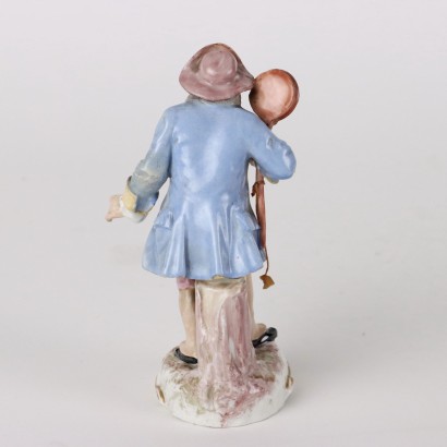 Petite Sculpture Ancienne Porcelaine Meissen Allemagne \'800