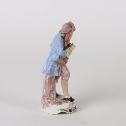 Petite Sculpture Ancienne Porcelaine Meissen Allemagne \'800