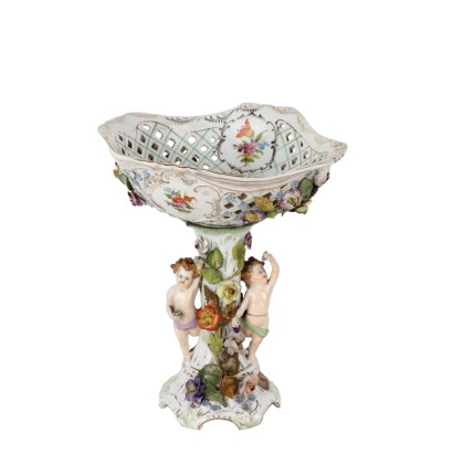 antiquités, céramiques, antiquités en céramique, céramiques anciennes, céramiques italiennes anciennes, céramiques anciennes, céramiques néoclassiques, céramiques du XIXe siècle, support de pièce maîtresse en porcelaine