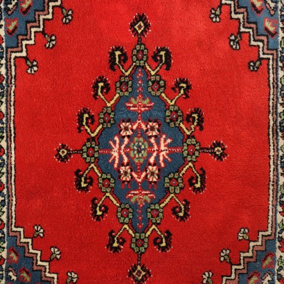 Vintage Melas Teppich Türkei 260x160 cm Baumwolle Wolle Großer Knoten