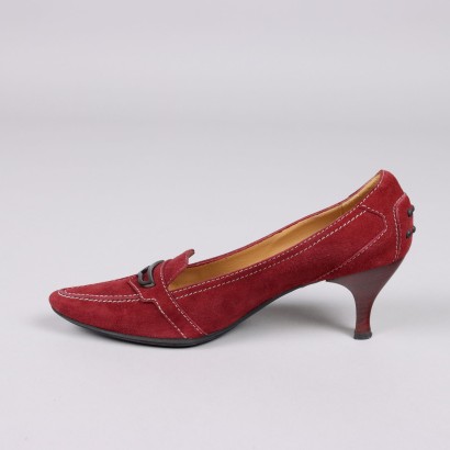 Tod's Mocassino Bordeaux con Ta