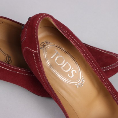 Mocasín burdeos Tod's con Ta