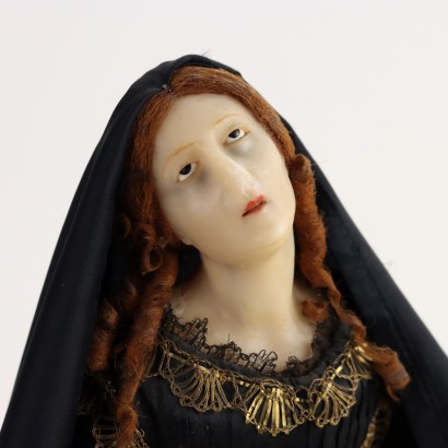 Our Lady of Sorrows with Christ in Wax