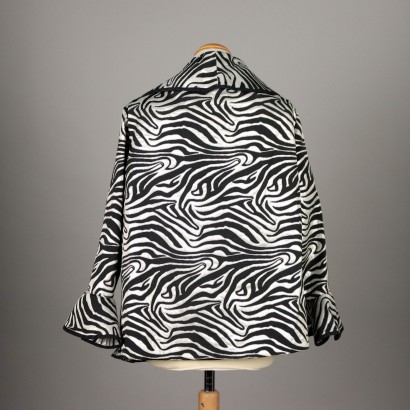 Vintage Animalier-Jacke