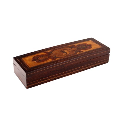 Wooden Box with Inlay