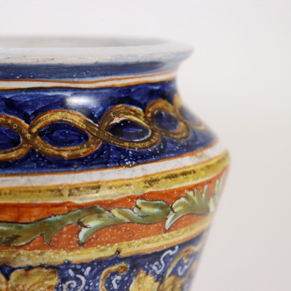 Coppia di Albarelli in Maiolica