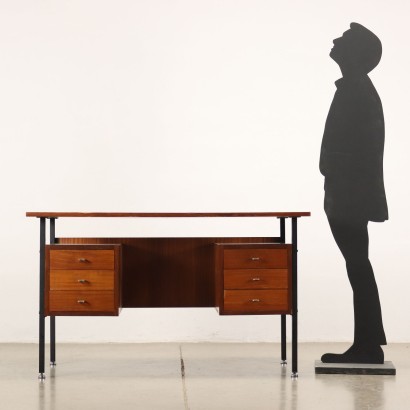 Sideboard Edmondo Palutari for Dassi Ann, Edmondo Palutari, desk, 60s desk