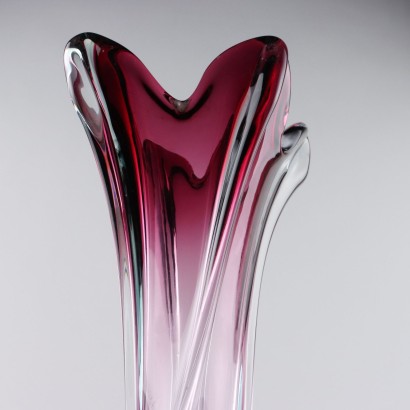 Vase en verre submergé et plateau de poche