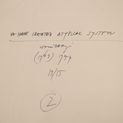 Arbeit von Cioni Carpi, Wir haben atypische Systeme geschaffen, Cioni Carpi, Cioni Carpi, Cioni Carpi, Cioni Carpi, Cioni Carpi