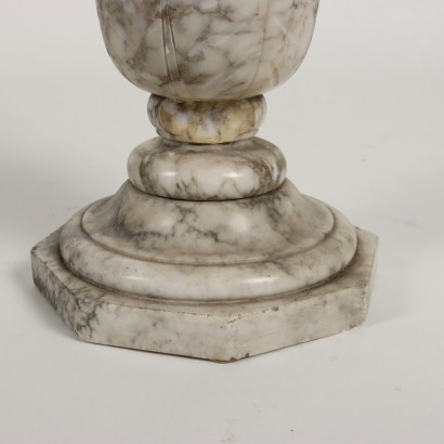 Column in White Marble