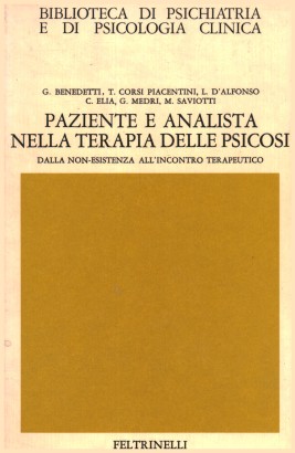 Paziente e analista nella terapia delle psicosi