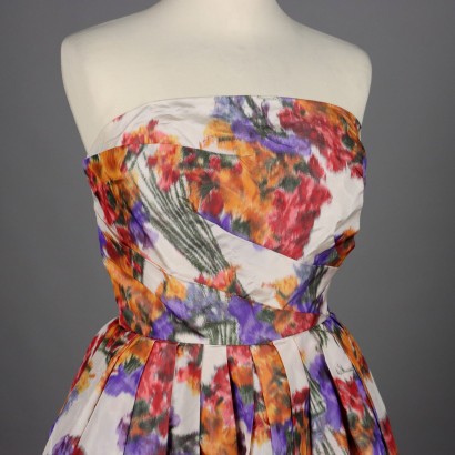 Vintage Silk Evening Dress