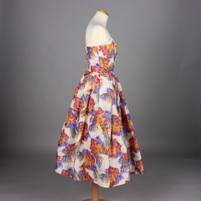 Vintage Silk Evening Dress