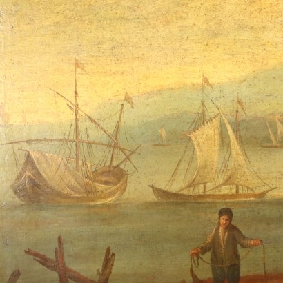 Seascape with Figures