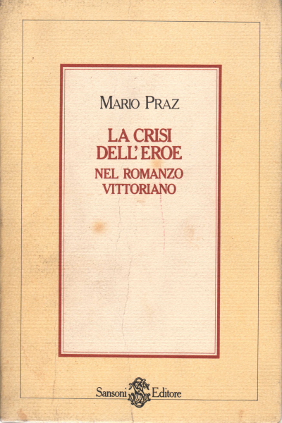 The crisis of the hero in the novel%