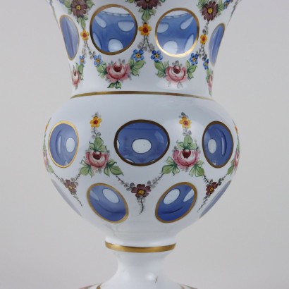 Böhmische Kristallvase