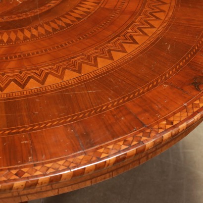 Inlaid Round Table