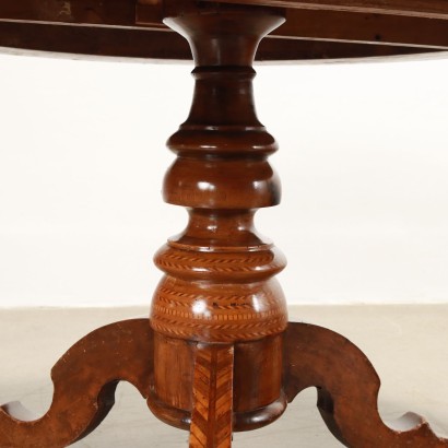 Inlaid Round Table