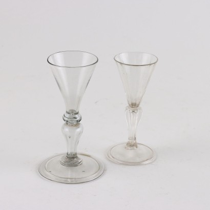 Group of Goblets in Murano Glass