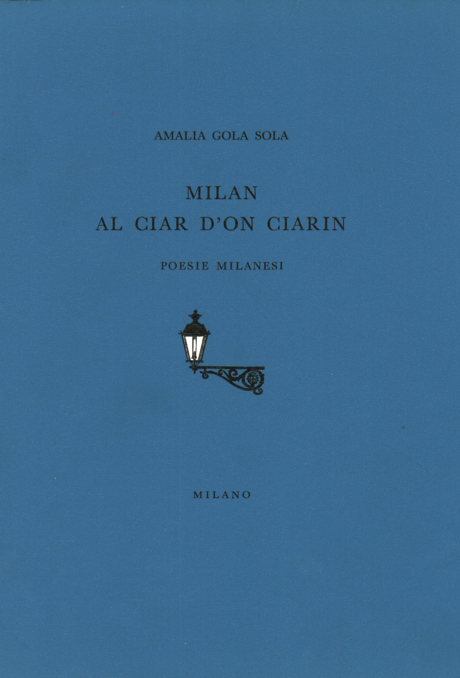 Milan au ciar d'on ciarin