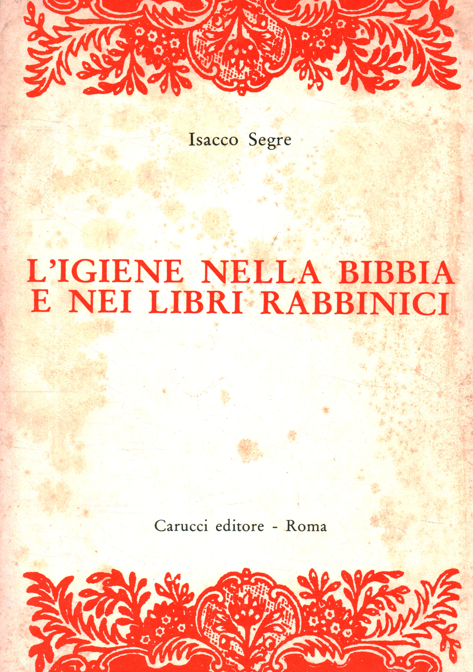 L'igiene nella Bibbia e nei l