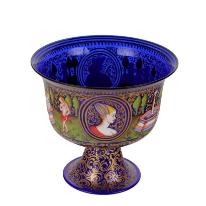 Wedding Cup Man. Barovier Murano Glass Italy '900