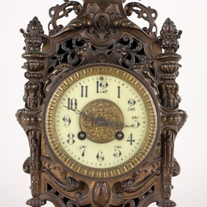 Reloj de mesa de bronce