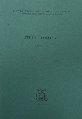 Studi filosofici XXXVII 2014