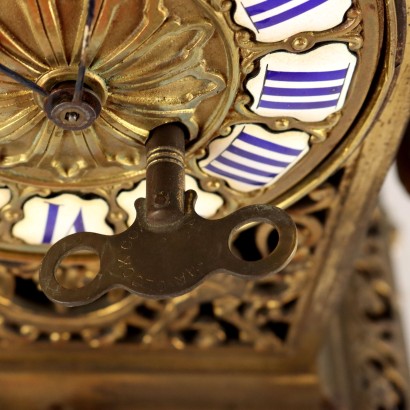 Gilded Bronze Table Clock