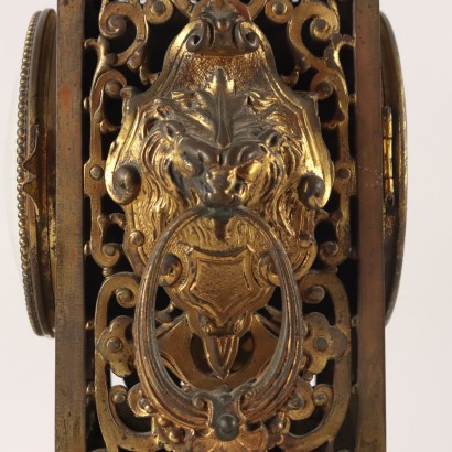 Orologio da Tavolo in Bronzo Dorato