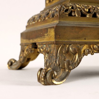 Gilded Bronze Table Clock