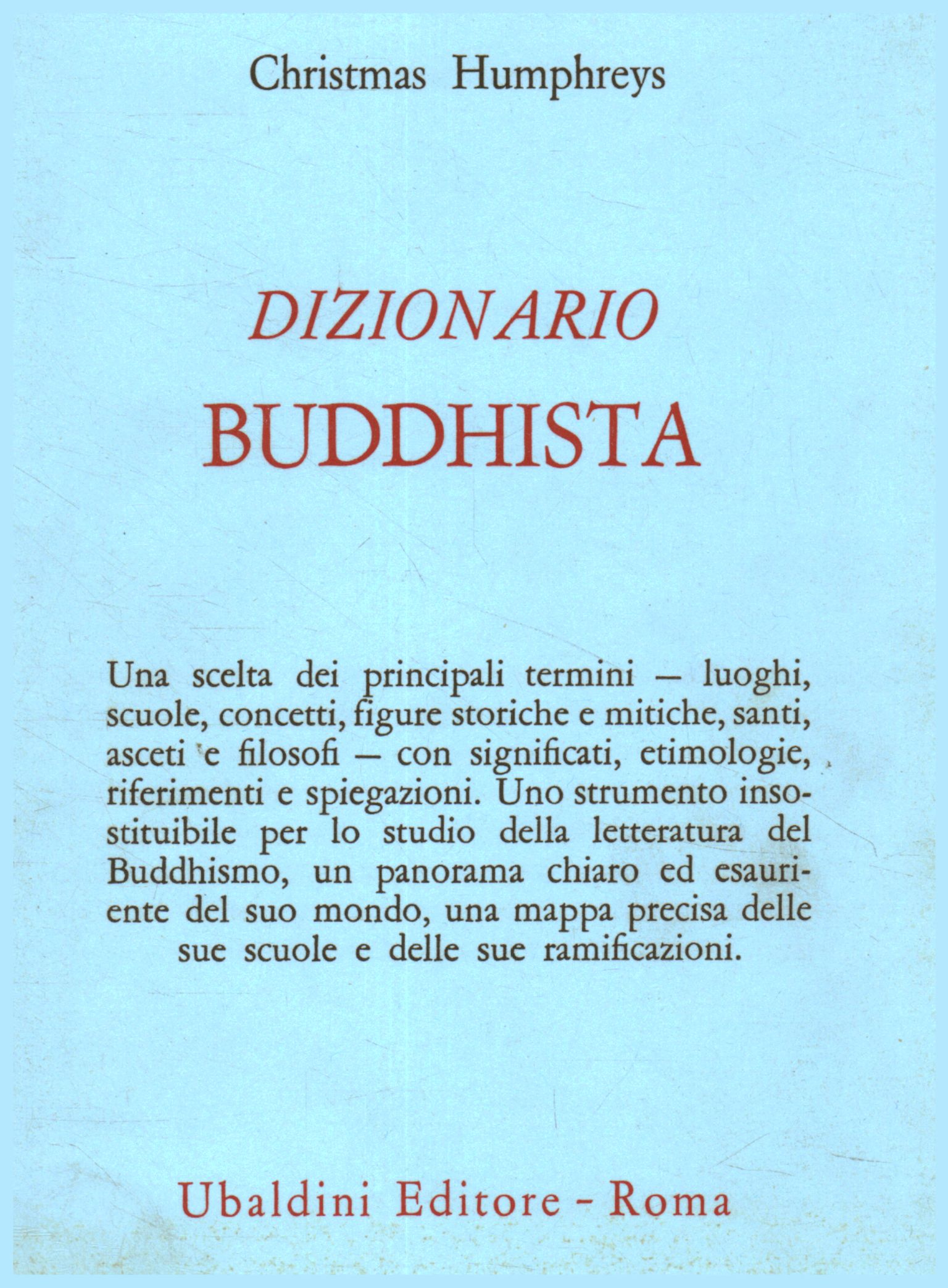 Dizionario Buddhista