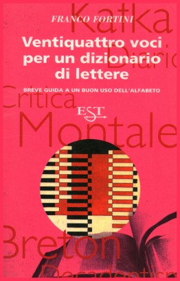 Ventiquattro voci per un dizionario di lettere