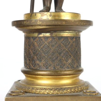 Gilded Bronze inkwell