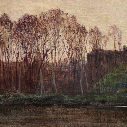 Gemälde von Cesare Maggi, Landschaft mit Flussblick, Cesare Maggi, Cesare Maggi, Cesare Maggi, Cesare Maggi, Cesare Maggi, Cesare Maggi, Cesare Maggi, Cesare Maggi