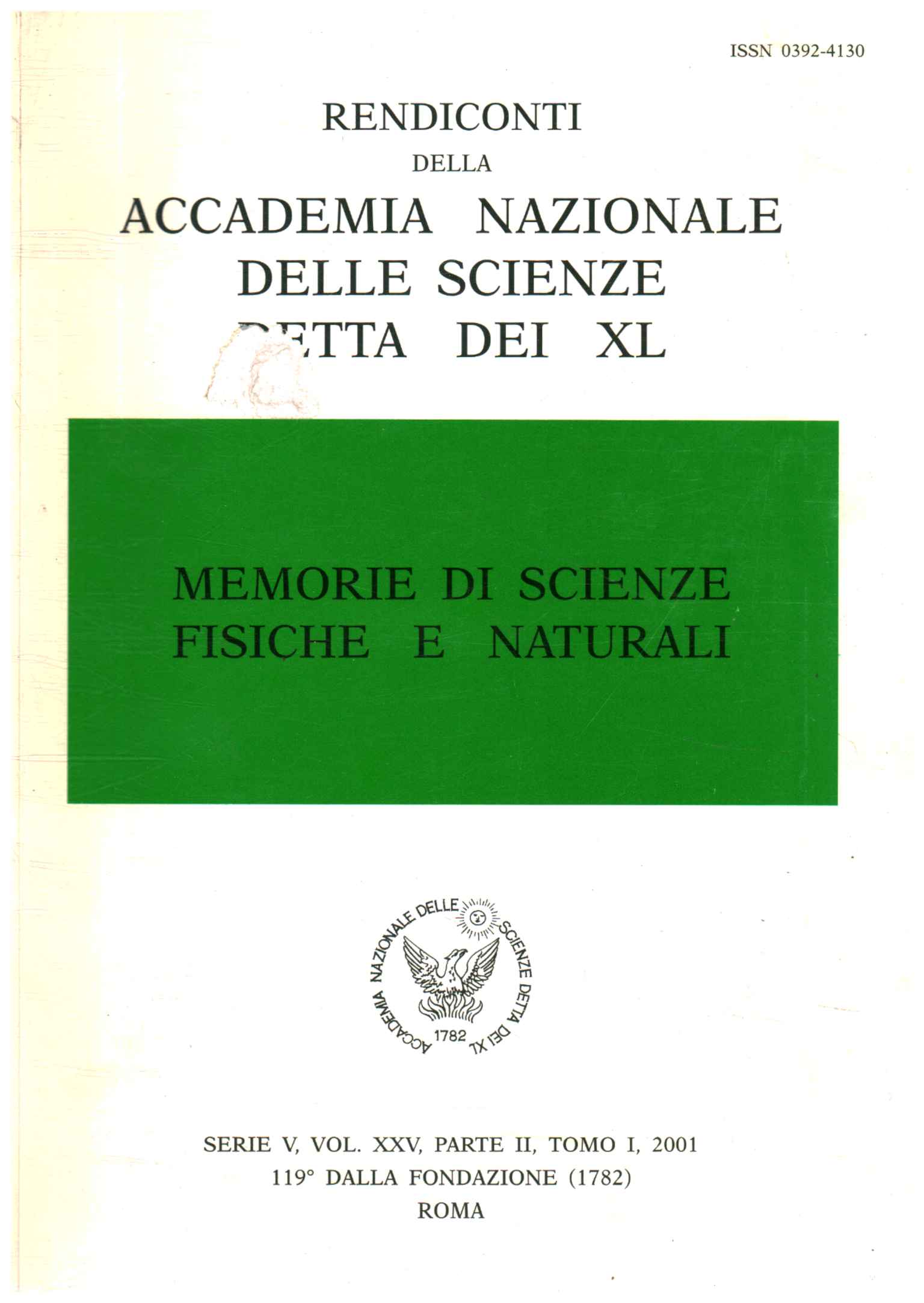 Rendiconti della Accademia Nazionale delle