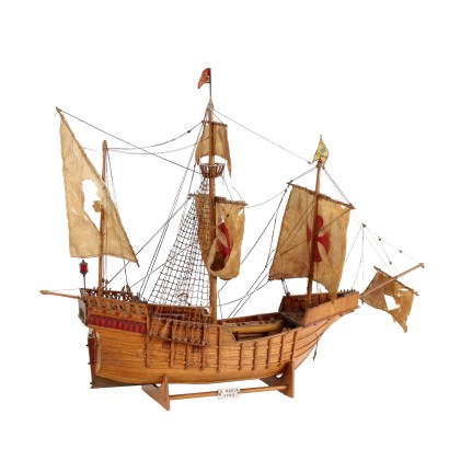 Caravel Santa Maria Wooden model