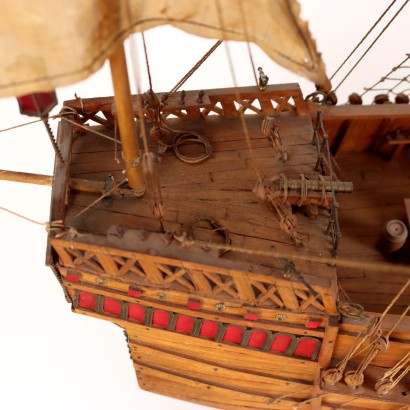 Caravel Santa Maria Wooden model