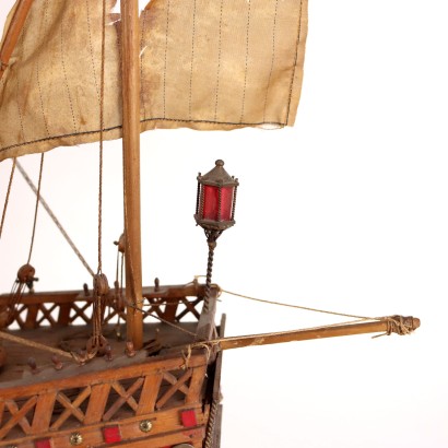 Caravel Santa Maria Wooden model